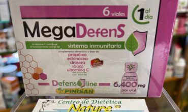 Mega Defens viales de Pinisan .......... Excelente Producto Natural con Equinacea, propóleo, Saúco, Drosera y Vitamina C para Ayudarnos a Cuidar nuestras Defensas !!!
