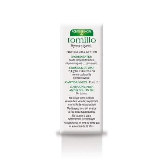 Tomillo Aceite Esencial Soria Natural