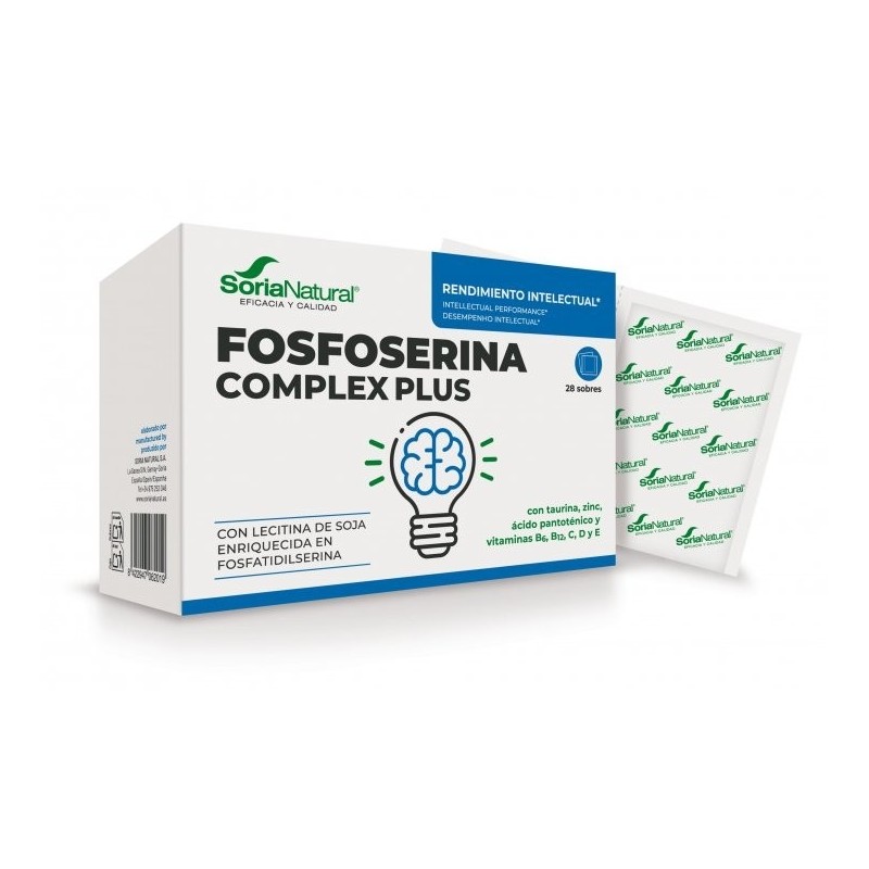 Fosfoserina Complex Plus Soria Natural