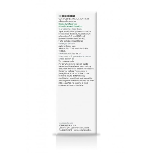 Desmodens Extracto Soria Natural
