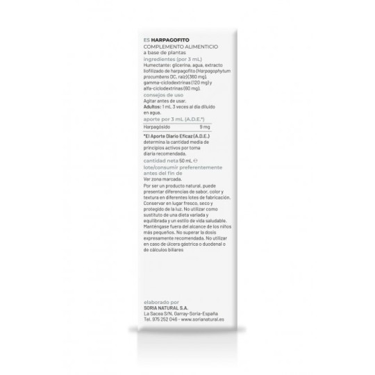 Harpagofito Extracto Soria Natural