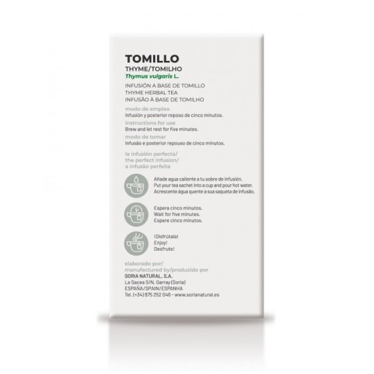 Tomillo Infusión Soria Natural