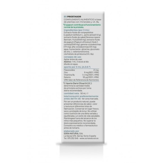 Prostasor Composor 10 Soria Natural