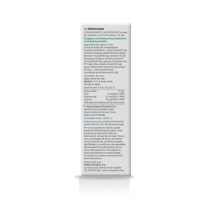 Prostasor Composor 10 Soria Natural