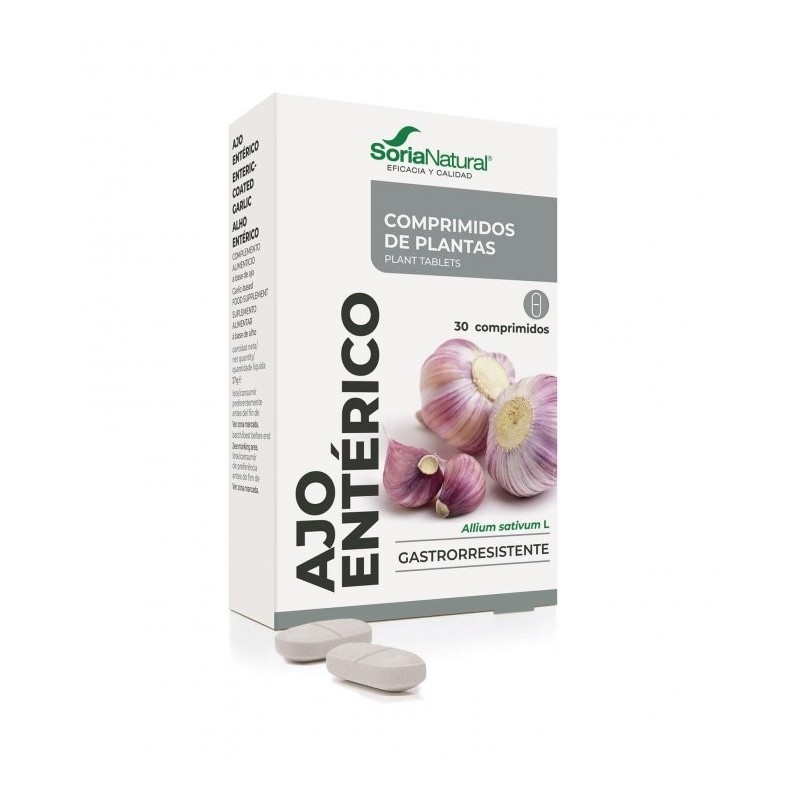 Ajo Entérico Comprimidos Soria Natural