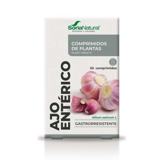 Ajo Entérico Comprimidos Soria Natural