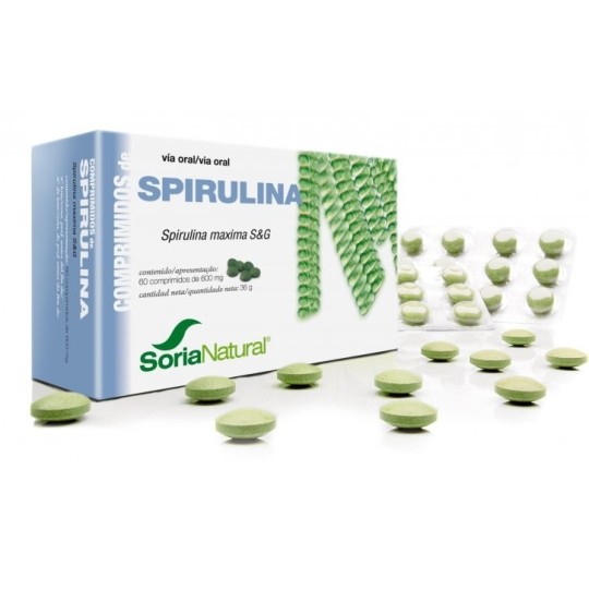 Spirulina Comprimidos Soria Natural