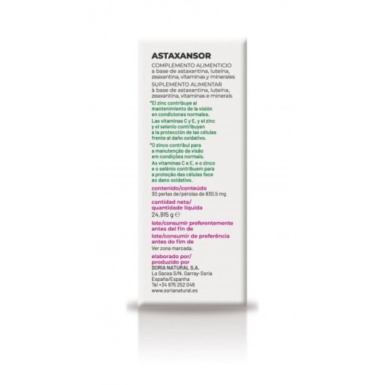 Astaxansor Soria Natural