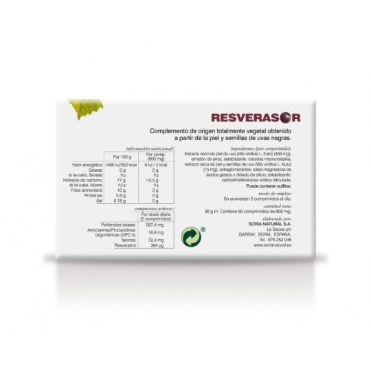 Resverasor Soria Natural