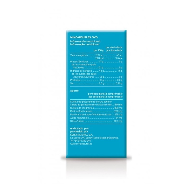 Mincarsuplex Ovo Soria Natural