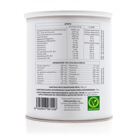 Mincartil Cúrcuma Soria Natural