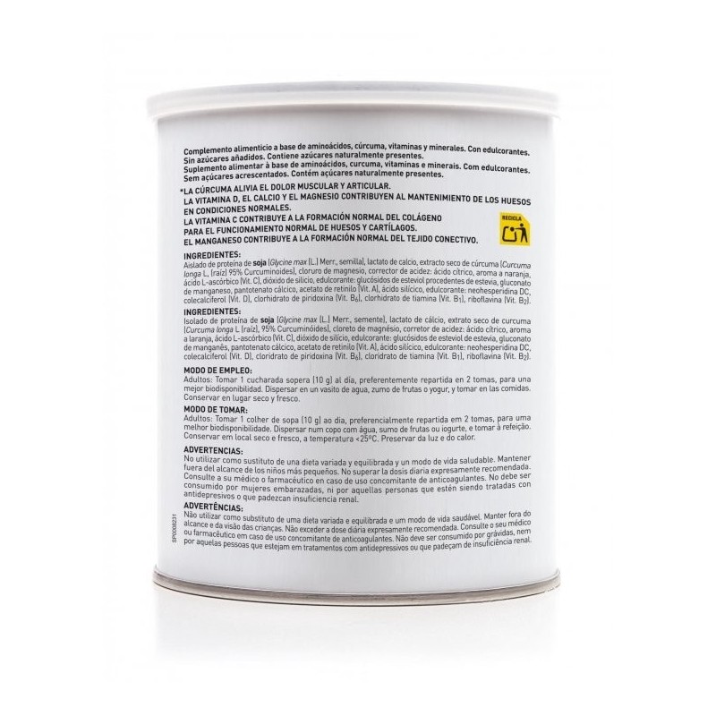 Mincartil Cúrcuma Soria Natural