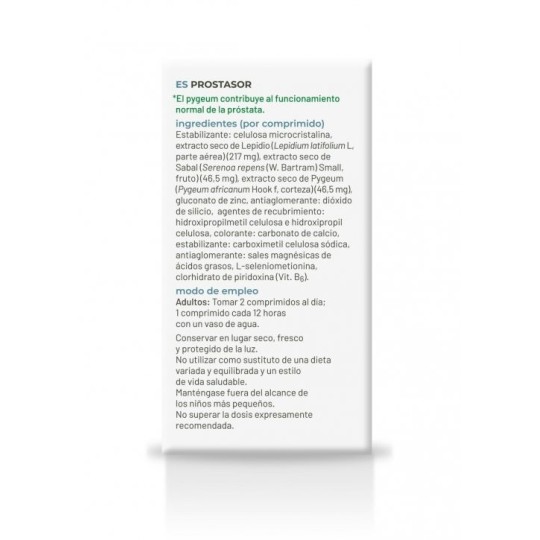 Prostasor Soria Natural