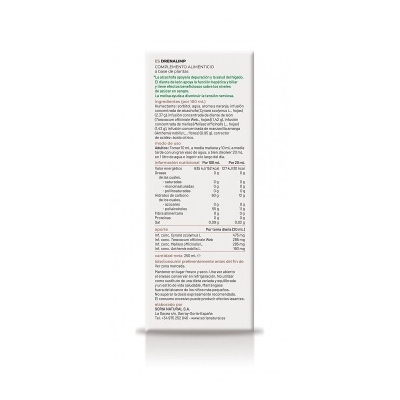 Drenalimp Soria Natural