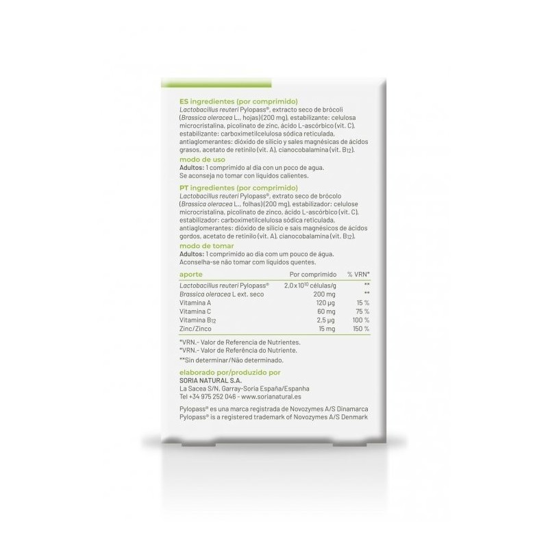 Probicobacter Soria Natural