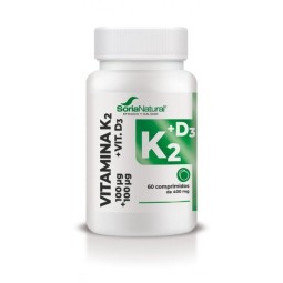 Vitamina K2 + D3 Liberación Sostenida Soria Natural