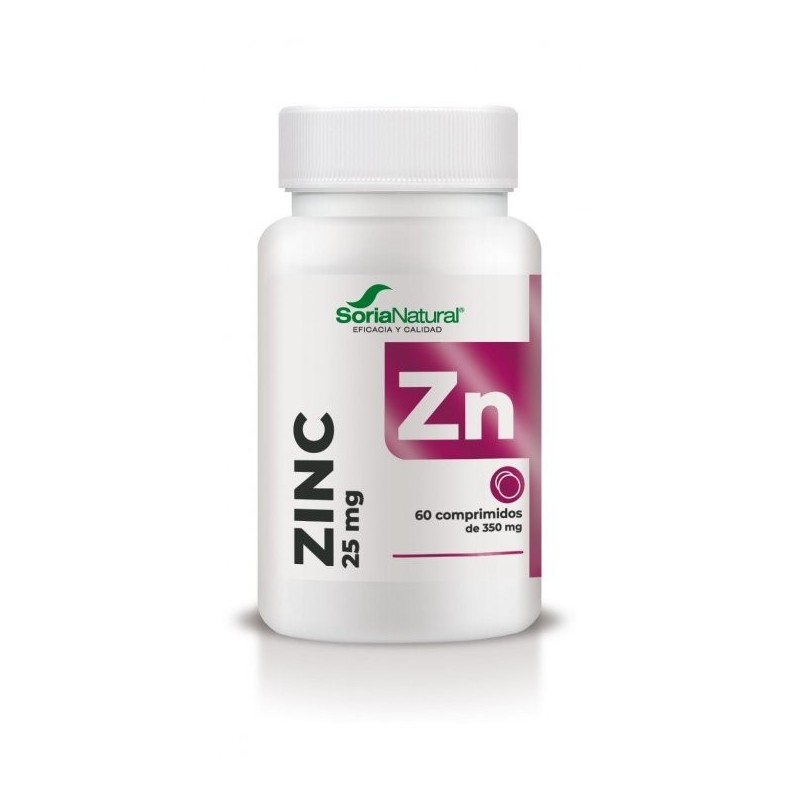 Zinc 60 Comprimidos Liberación Sostenida