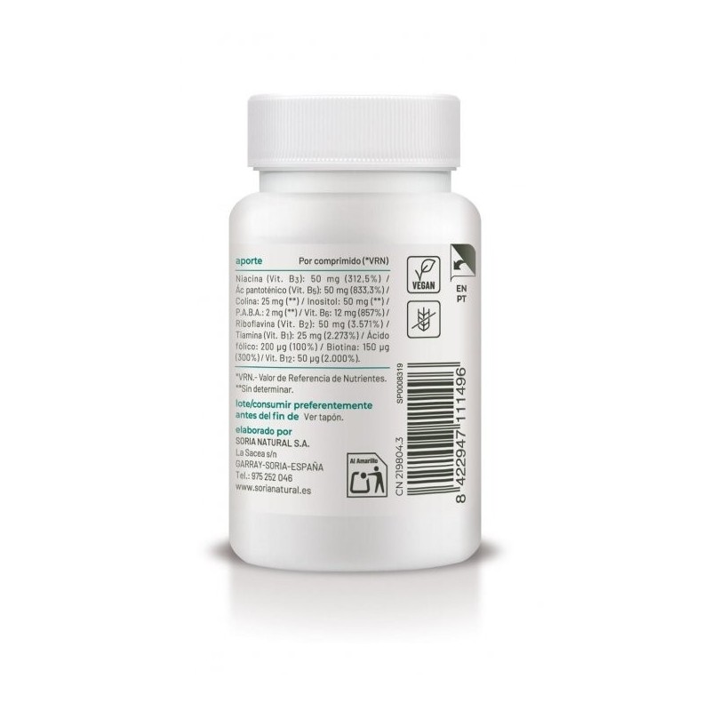 B-COMPLEX SORIA NATURAL 30 COMP