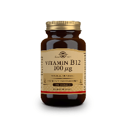 Vitamina B12 100μg - 100 Comprimidos Solgar