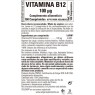 Vitamina B12 100μg - 100 Comprimidos Solgar