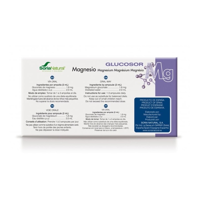 Glucosor Magnesio