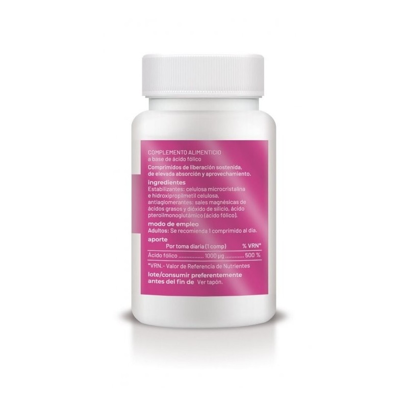 Ácido Fólico Liberación Sostenida Soria Natural
