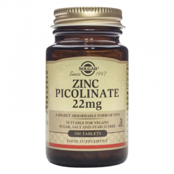 Picolinato de Zinc Solgar 100 Tablets