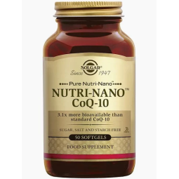 NUTRI-NANO CoQ-10 50 PERLAS SOLGAR