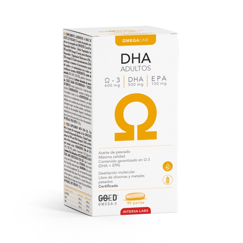 DHA ADULTOS OMEGA-3 INTERSA LABS