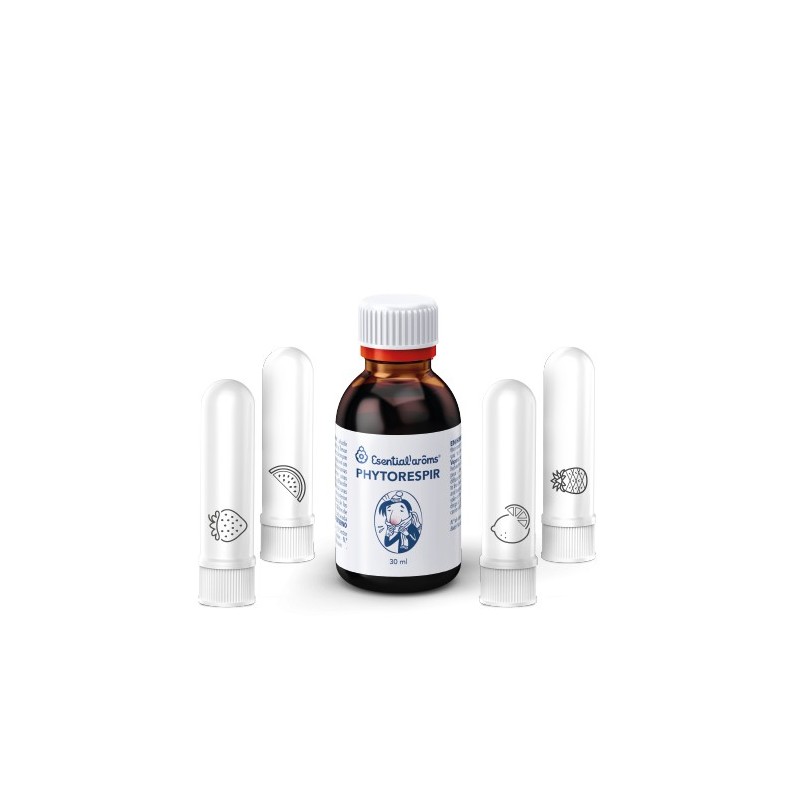 PHYTORESPIR + 4 STICKS INHALADORES ESENTIAL' AROMS