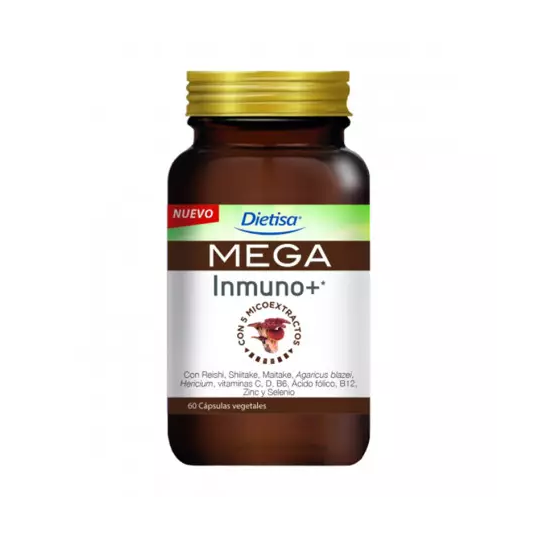 INMUNO+ MEGA DIELISA 60 CÁPSULAS VEGETALES