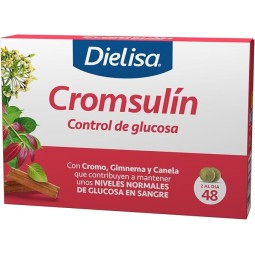 CROMSULIN CONTROL DE GLUCOSA DIELISA 48 COMPRIMIDOS