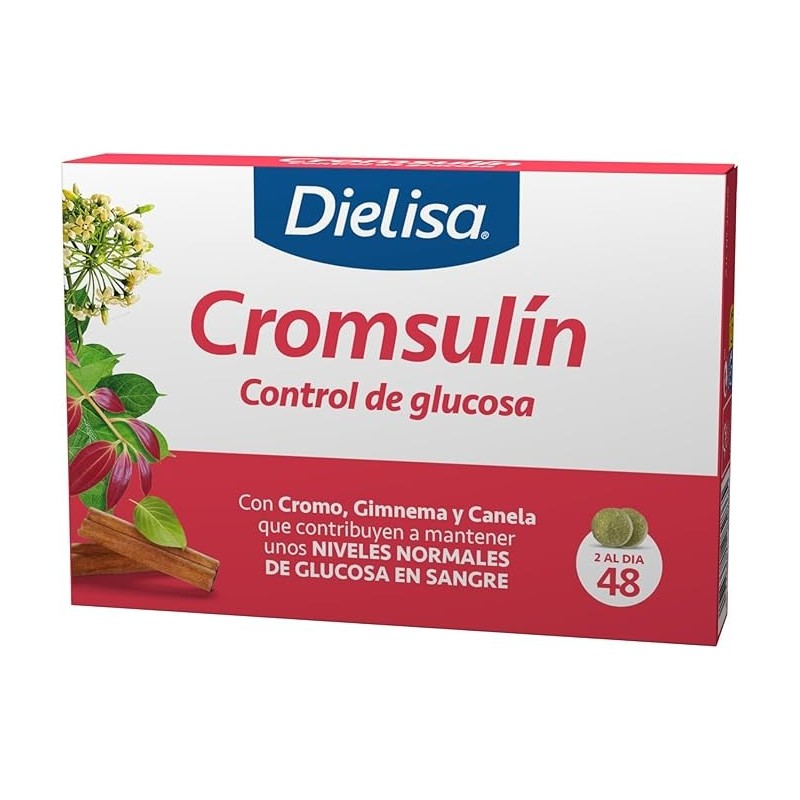 CROMSULIN CONTROL DE GLUCOSA DIELISA 48 COMPRIMIDOS