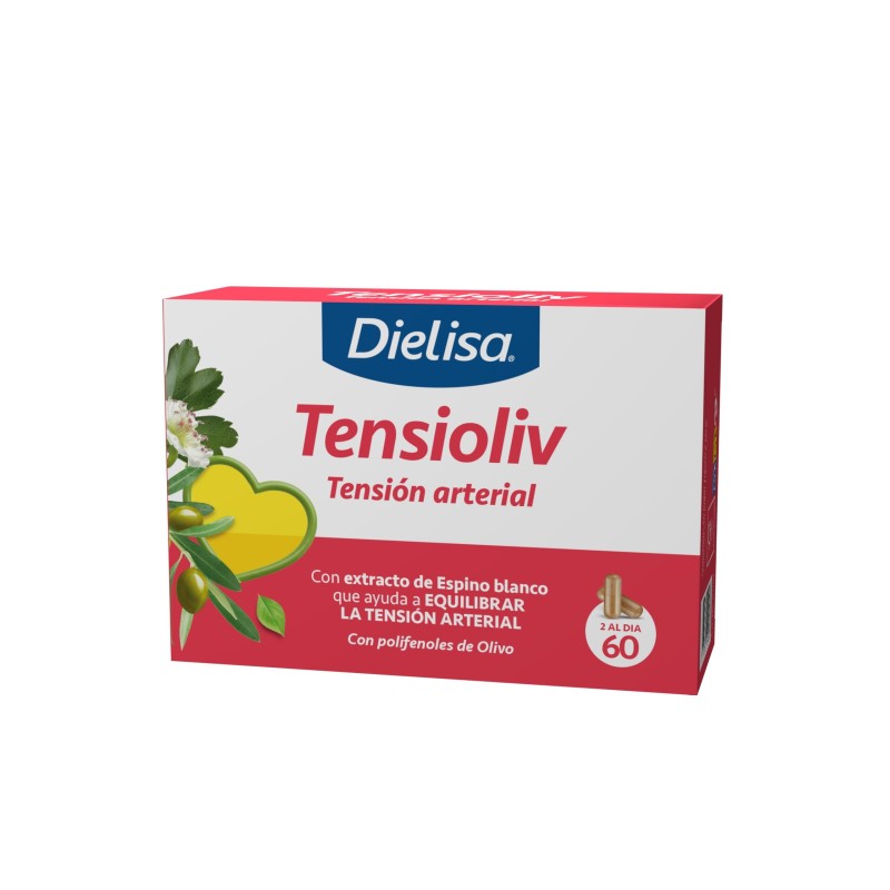 TENSIOLIV DIELISA TENSIÓN ARTERIAL 60 CÁPSULAS
