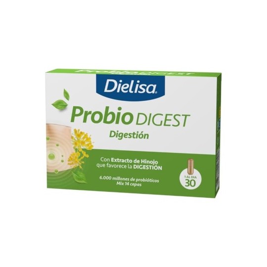 PROBIO DIGEST DIGESTIÓN DIELISA 30 CÁPSULAS