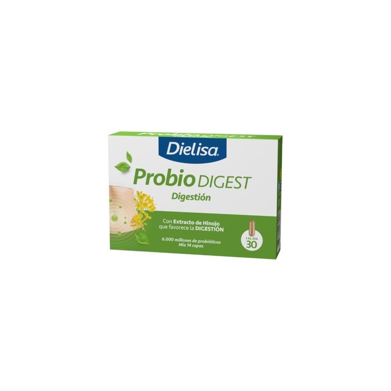 PROBIO DIGEST DIGESTIÓN DIELISA 30 CÁPSULAS