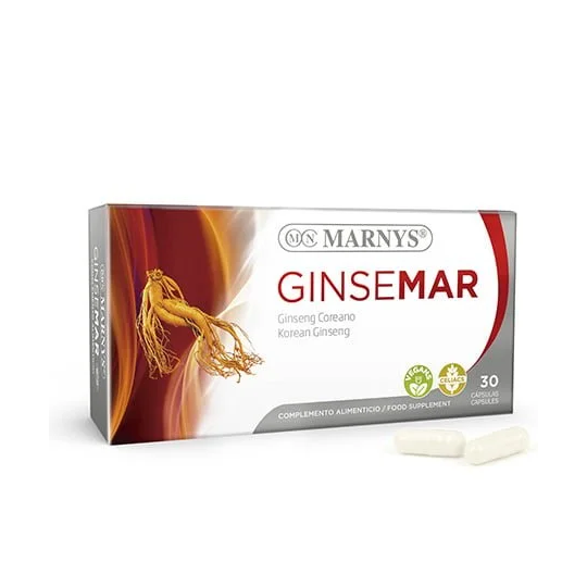 GINSEMAR GINSENG COREANO MARNYS 30 CÁPSULAS