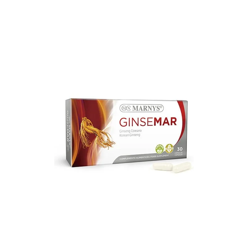 GINSEMAR GINSENG COREANO MARNYS 30 CÁPSULAS