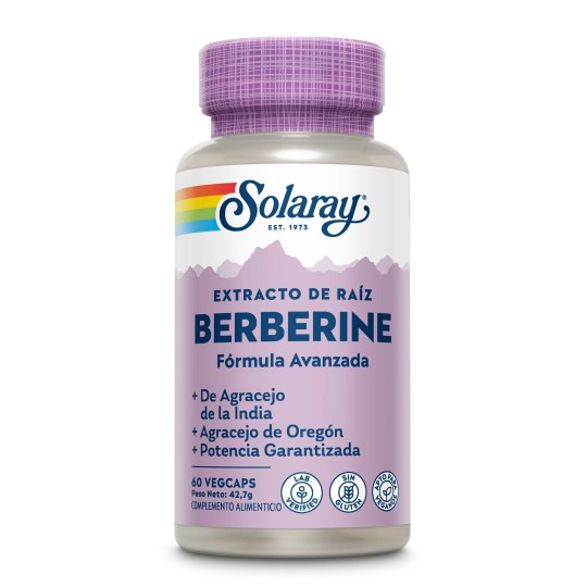 BERBERINE 60 VEG CAPS SOLARAY