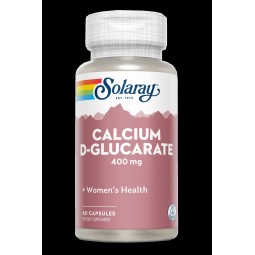 CALCIUM D-GLUCARATE 400 MG SOLARAY 60 CÁPSULES