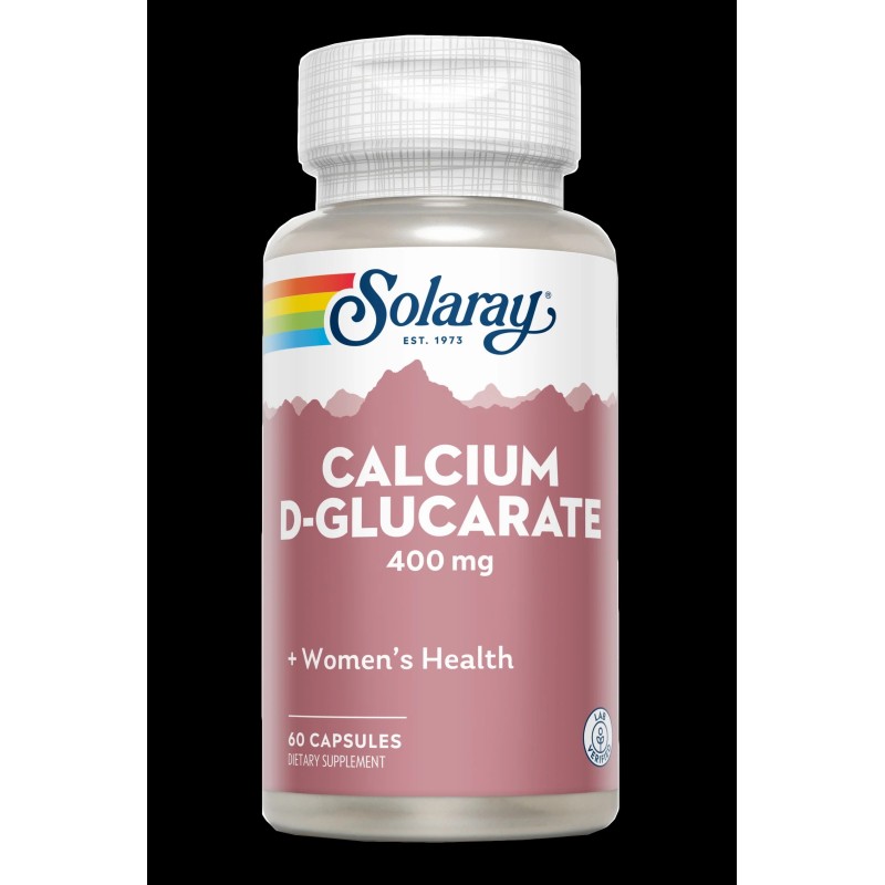 CALCIUM D-GLUCARATE 400 MG SOLARAY 60 CÁPSULES