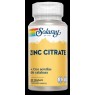 ZINC CITRATE CON SEMILLAS DE CALABAZA SOLARAY 60 VEG CAPS