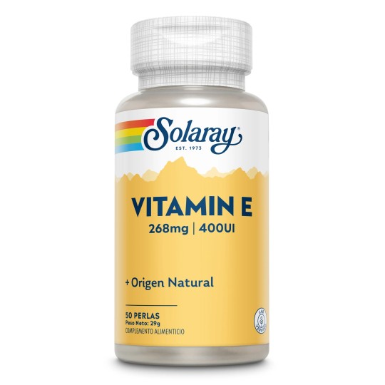 VITAMIN E 400 UI SOLARAY 50 PERLAS