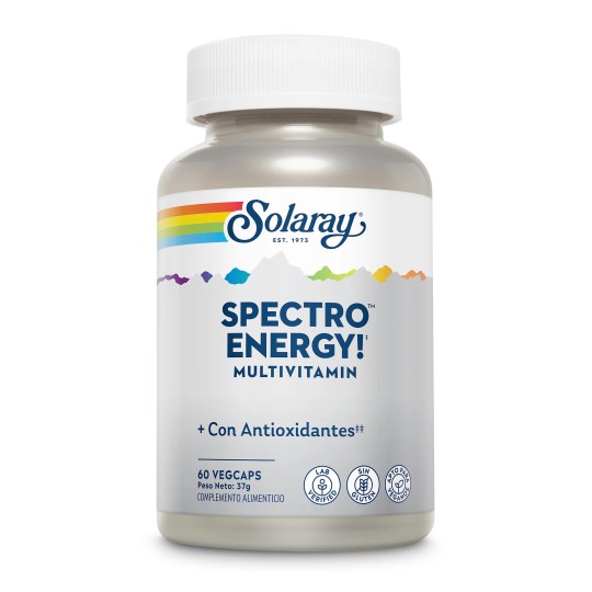 SPECTRO ENERGY! MULTIVITAMIN CON ANTIOXIDANTES SOLARAY 60 VEG CAPS