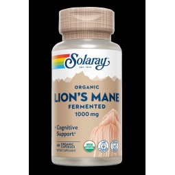 LION´S MANE 100 mg SOLARAY 60 ORGANIC CAPS