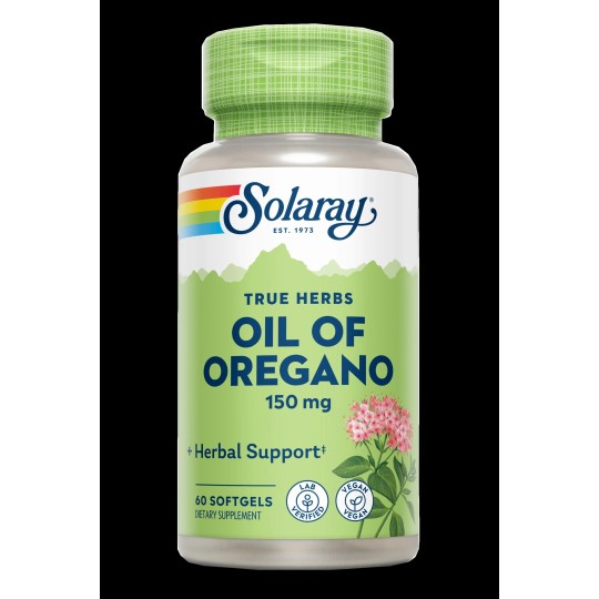 OIL OF OREGANO 150 mg  SOLARAY 60 PERLAS