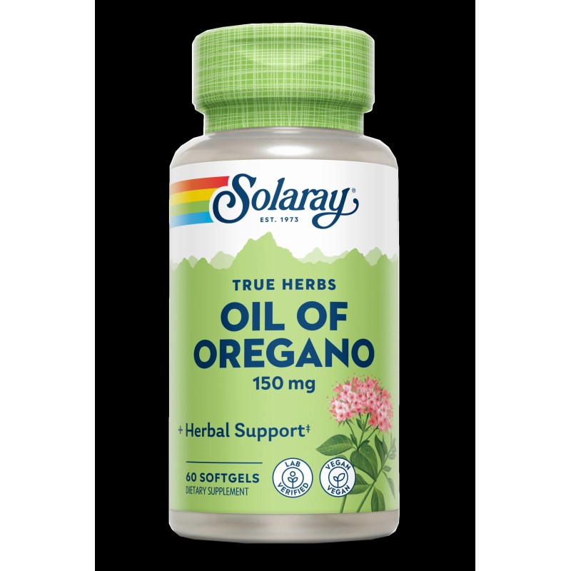 OIL OF OREGANO 150 mg  SOLARAY 60 PERLAS