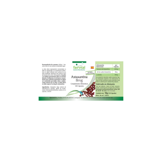 Astaxantina Microencapsulada Fairvital