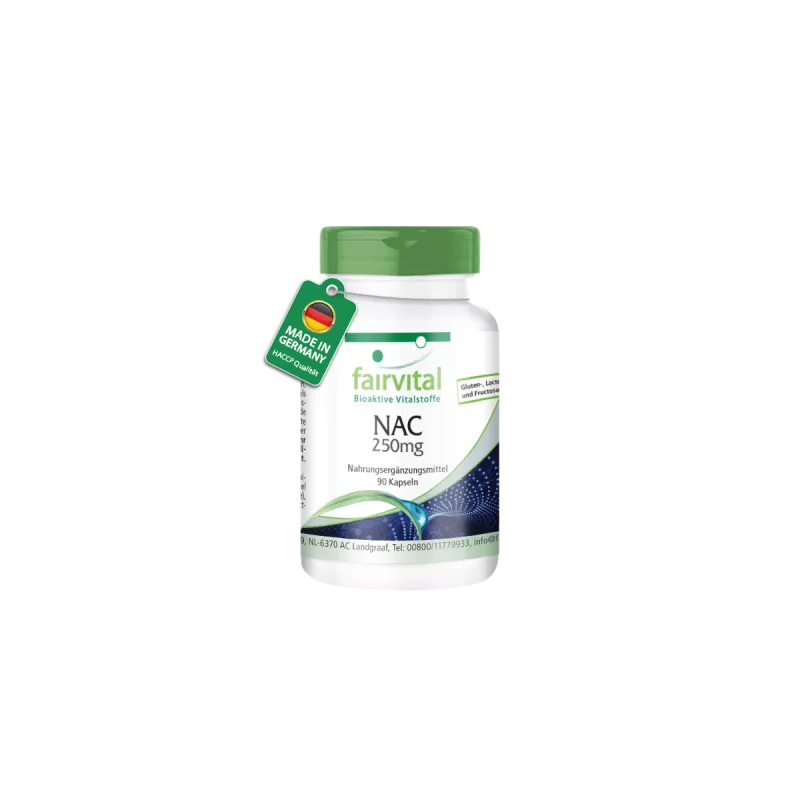 NAC 250 Mg 90 Cápsulas Fairvital