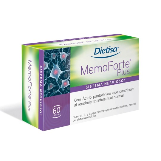 MEMOFORTE PLUS RENDIMIENTO MENTAL DIELISA 60 CÁPSULAS